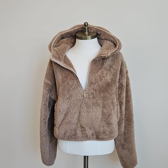 Sunday Best Fuzzy  Zip Hoodie - Picture 1 of 5